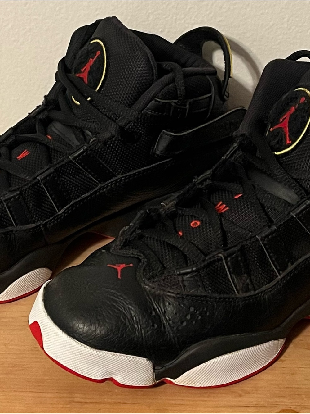 Nike Air Jordan Six Rings Men's Black Basketball Sneakers